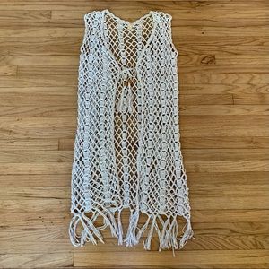 Boho Crochet Vest